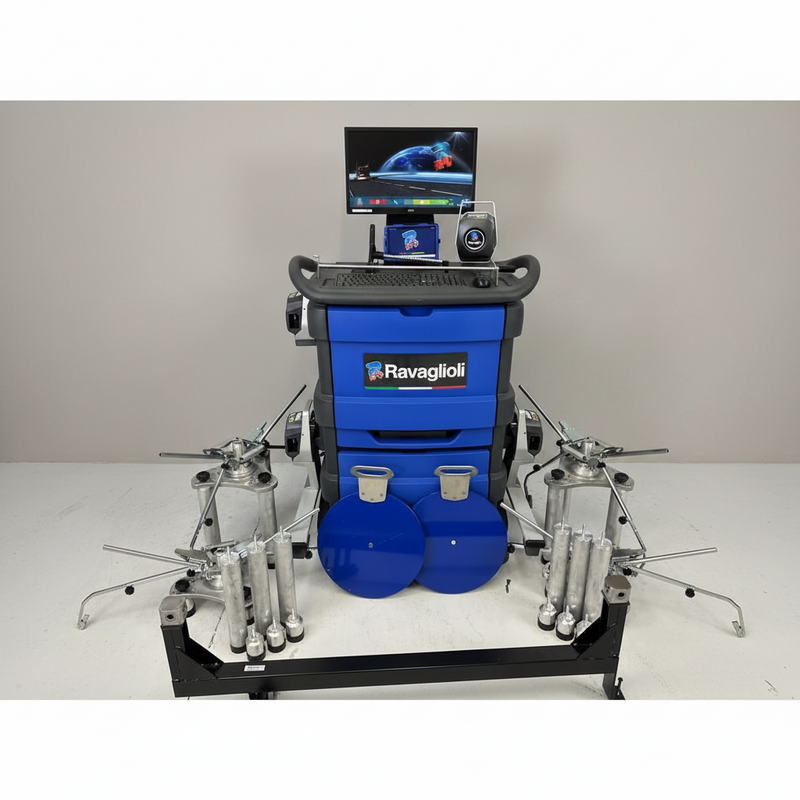 Atlas TD8060NA Heavy-Duty Truck Alignment System with Ravaglioli Express Cabinet