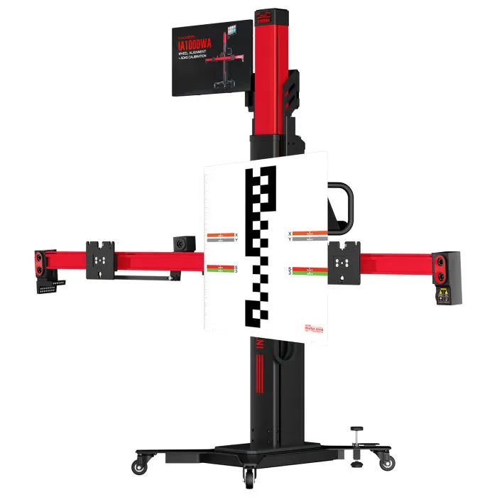 Autel IA1000LDWTDT ADAS Calibration & Wheel Alignment System with LDW Targets, Digital Targets & MaxiSYS Ultra S2 Tablet