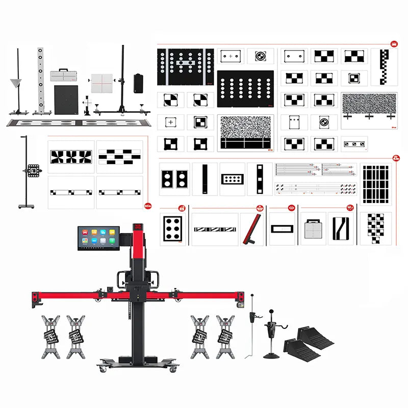 Autel IA900AS MaxiSYS All-Systems ADAS Calibration & Wheel Alignment System (Tablet Not Included)