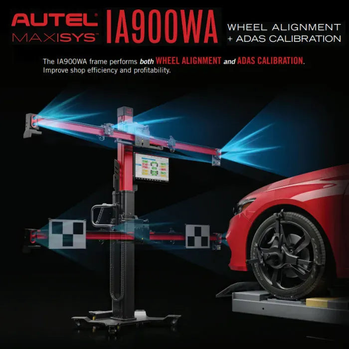 Autel IA900AS MaxiSYS All-Systems ADAS Calibration & Wheel Alignment System (Tablet Not Included)