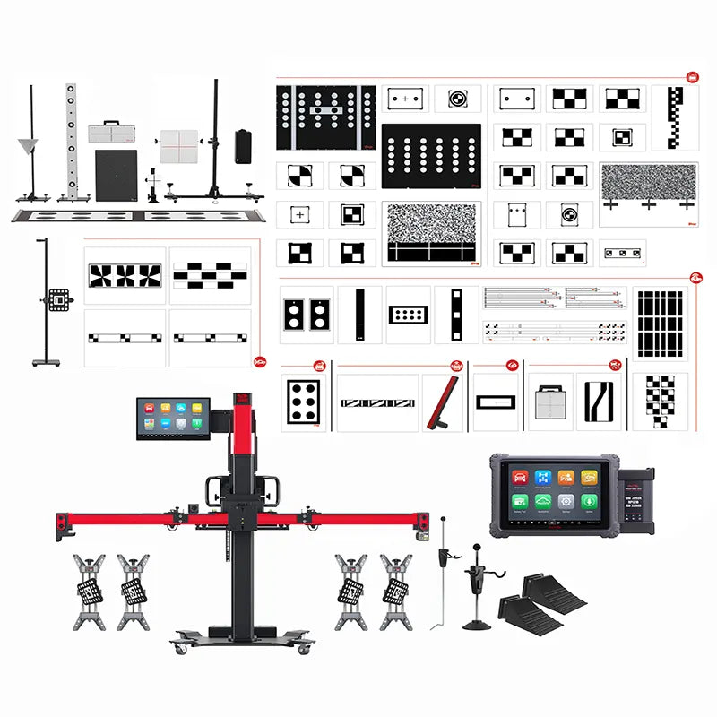 Autel IA900AST MaxiSYS All-Systems ADAS Calibration & Wheel Alignment System with MSUltra ADAS Tablet