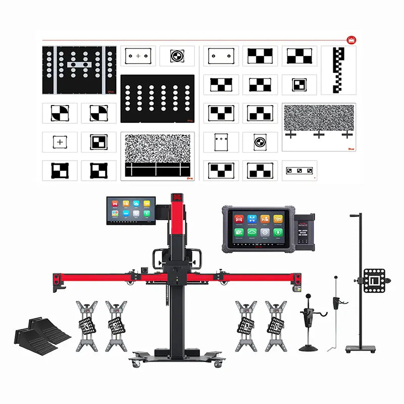 Autel IA900LDWT MaxiSYS ADAS Calibration & Wheel Alignment System with LDW Targets and ULTRAADAS Tablet