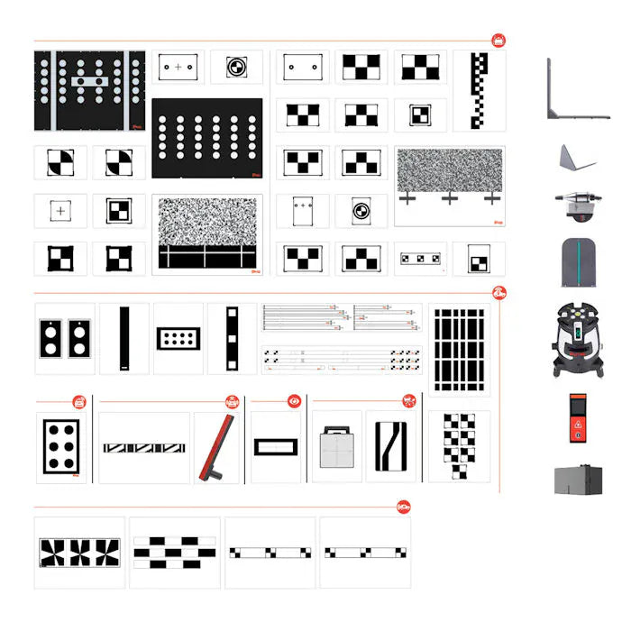 Autel MaxiSYS ADAS MAS20T All Systems 2.0 Mobile Calibration Package with MA600 Frame and MS909 S2 Tablet