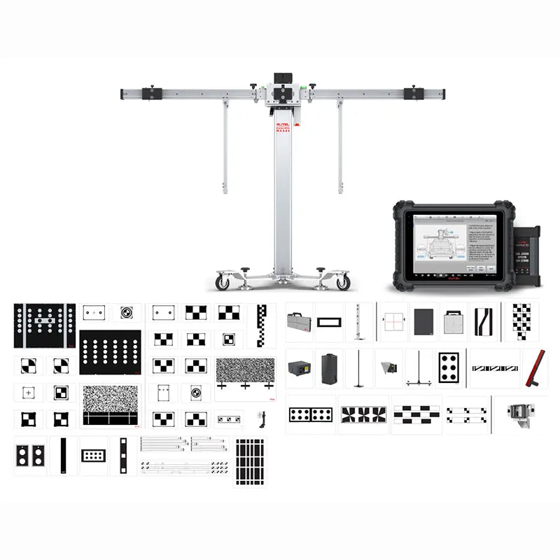 Autel MaxiSYS ADAS MAS20T All Systems 2.0 Mobile Calibration Package with MA600 Frame and MS909 S2 Tablet