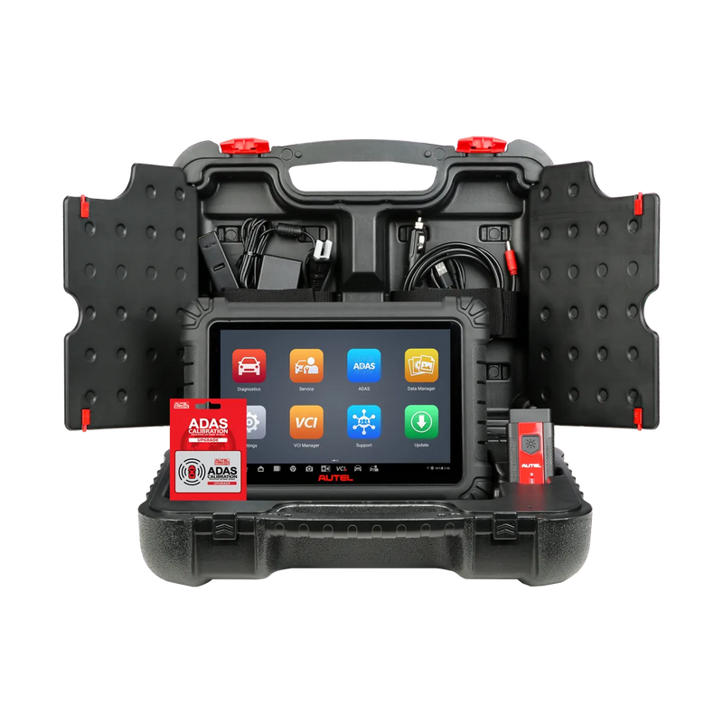 Autel MaxiSYS MS906 MAX ADAS Professional Diagnostic Tablet with ADAS Calibration Software and MaxiVCI V200