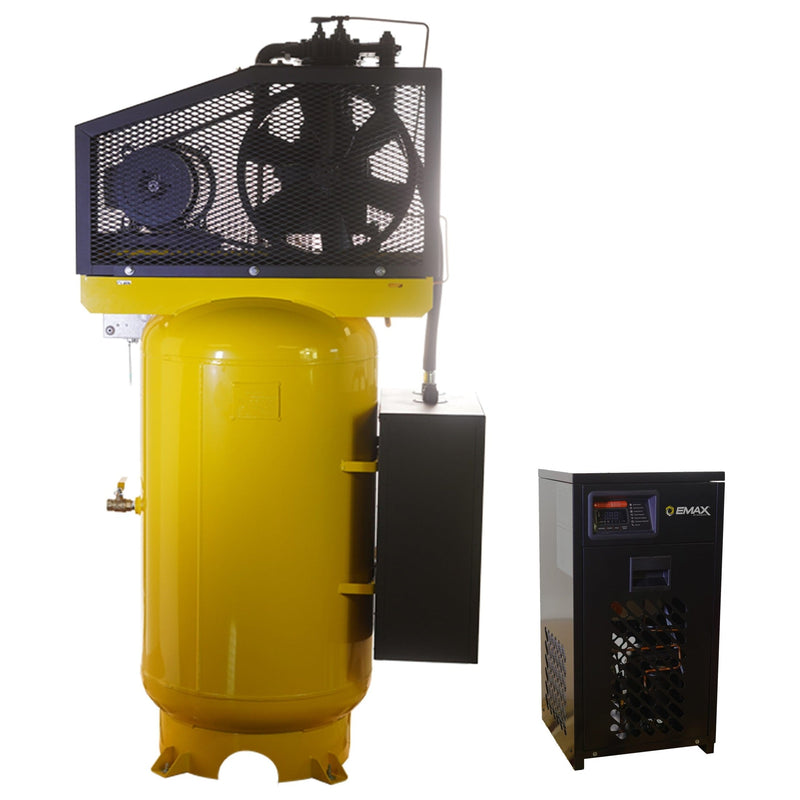 EMAX 5 HP 80-Gallon Two-Stage Air Compressor ESP05V080I3PK-208