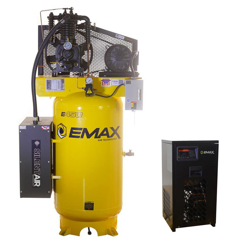 EMAX 5 HP 80-Gallon Two-Stage Air Compressor ESP05V080I3PK-208