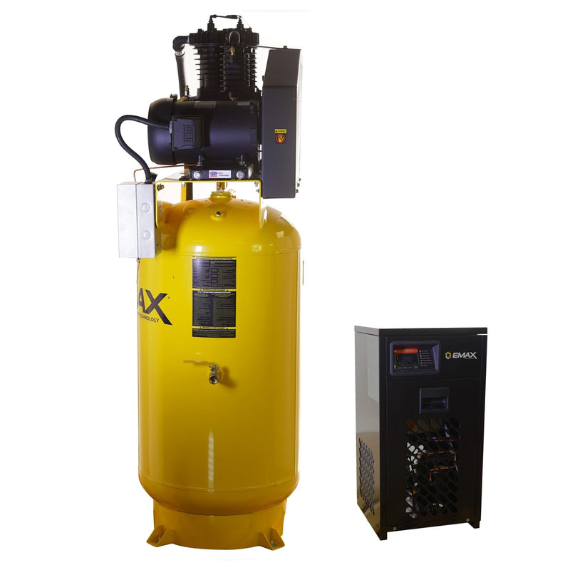 EMAX 5 HP 80-Gallon Two-Stage Air Compressor ESP05V080I3PK-208