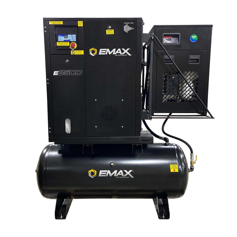 EMAX 7.5 HP 120-Gallon Rotary Screw Air Compressor ERIK070003-208