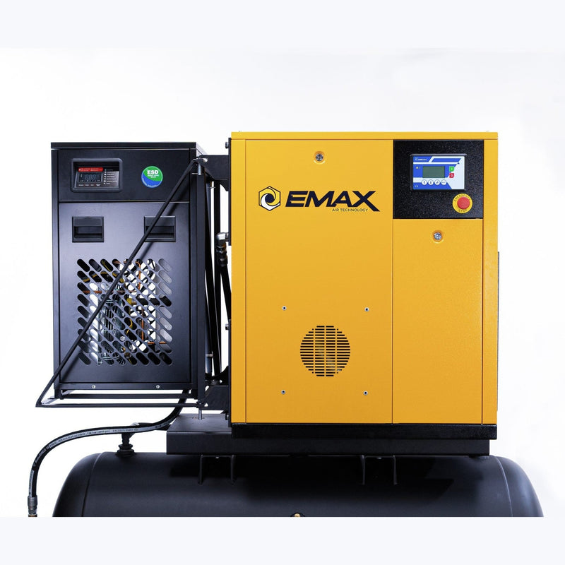 EMAX 7.5 HP 120-Gallon Rotary Screw Air Compressor ERVK070003-460
