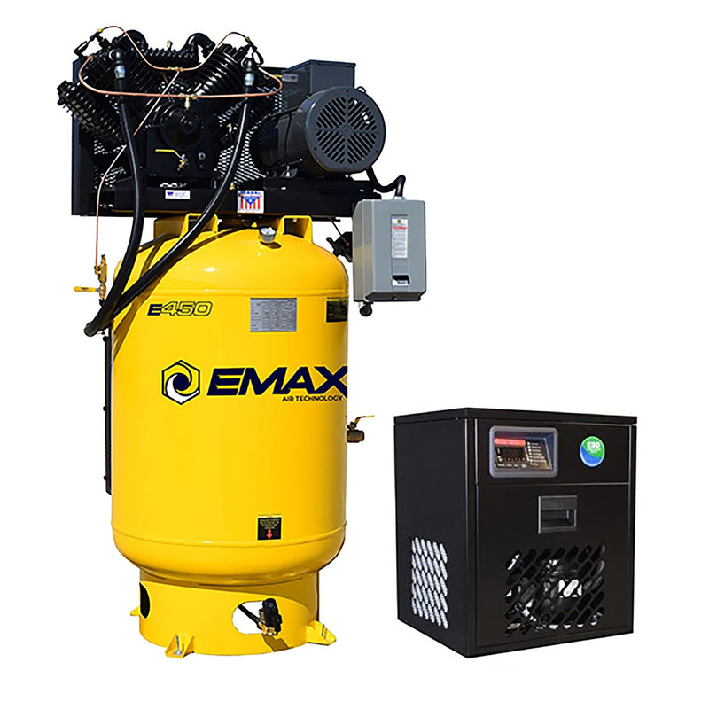 EMAX 10 HP 120-Gallon Two-Stage Air Compressor ESP10V120V3PK-460