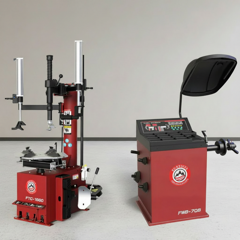 Fortisky 1660-70B Tire Changer & Wheel Balancer Combo