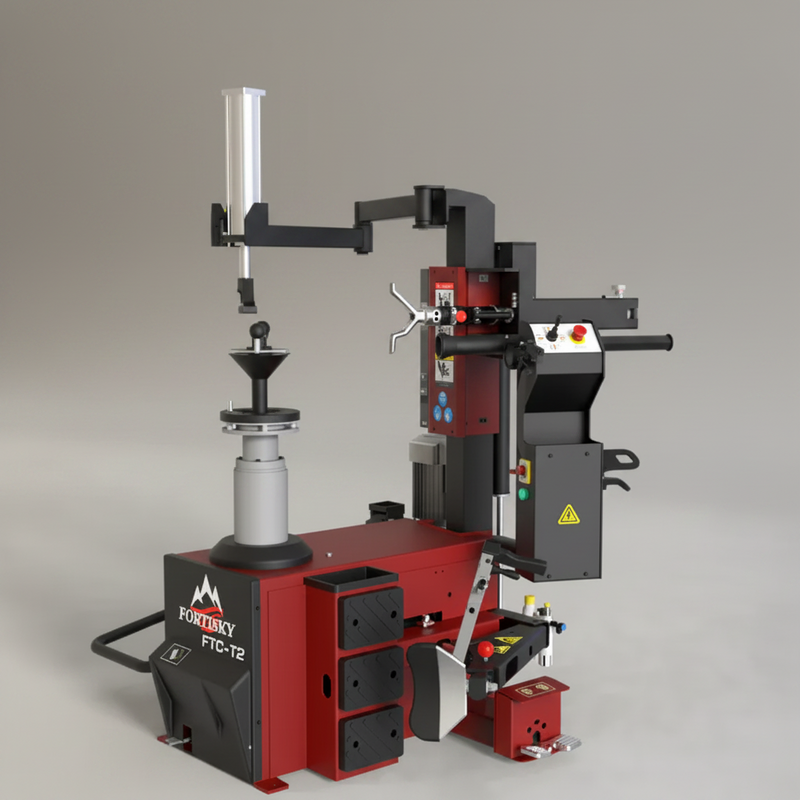 Fortisky FTC-T2 Leverless Center Post Tire Changer Fully Automatic