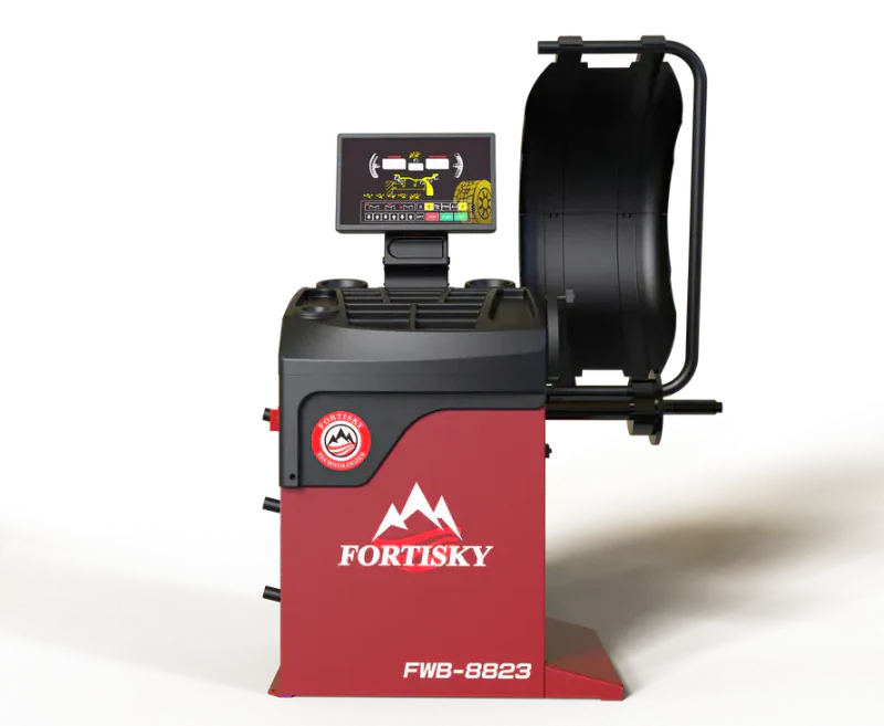 Fortisky T8-8823 Leverless Center Post Tire Changer Fully Automatic Combo