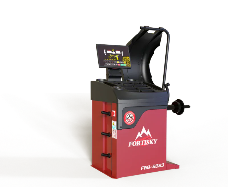 Fortisky FWB-8823 2D Car Wheel Balancer Self-Calibration w/Laser Light