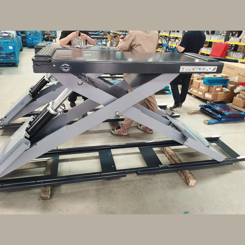 Katool KT-X99 Full-Rise Scissor Lift — 7,700 lb Capacity, 76" Lift Height