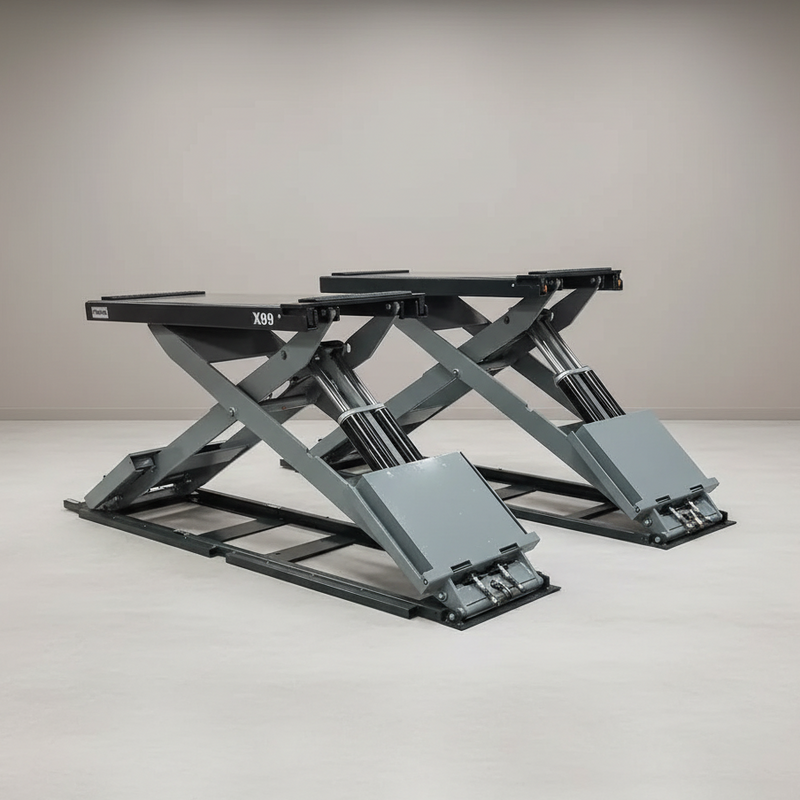 Katool KT-X99 Full-Rise Scissor Lift — 7,700 lb Capacity, 76" Lift Height