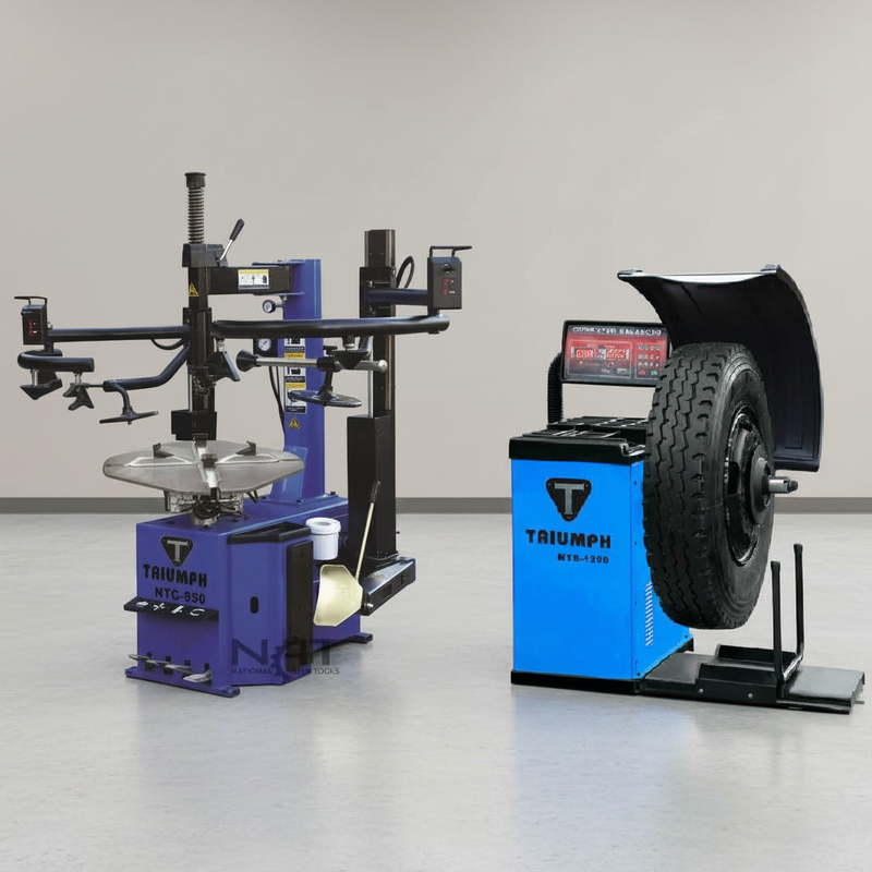 Triumph NTC-950-2 Tire Changer & NTB-1200 Balancer Combo