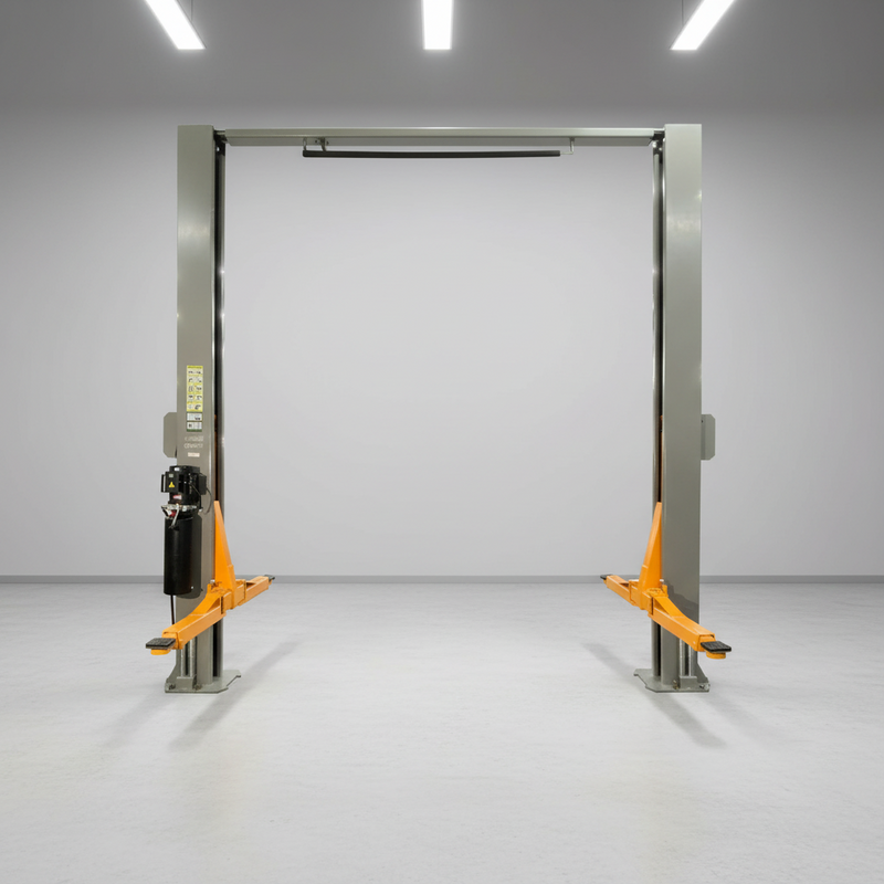 Triumph NTO-11A 11,000 lb Two-Post Auto Lift, Overhead Design with Truck Adapters