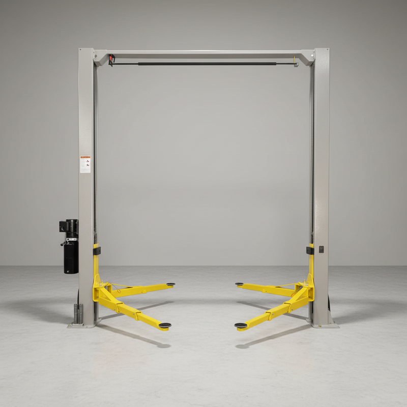 Triumph NTO-9AE 9,000 lb Overhead Two-Post Auto Lift with Truck Adapters